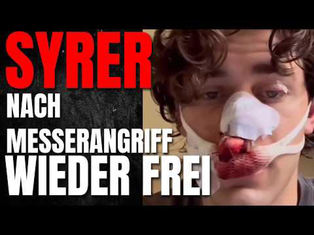 💥Täter nach MESSERANGRIFF wieder frei: Opfer schwerst ENTSTELLT